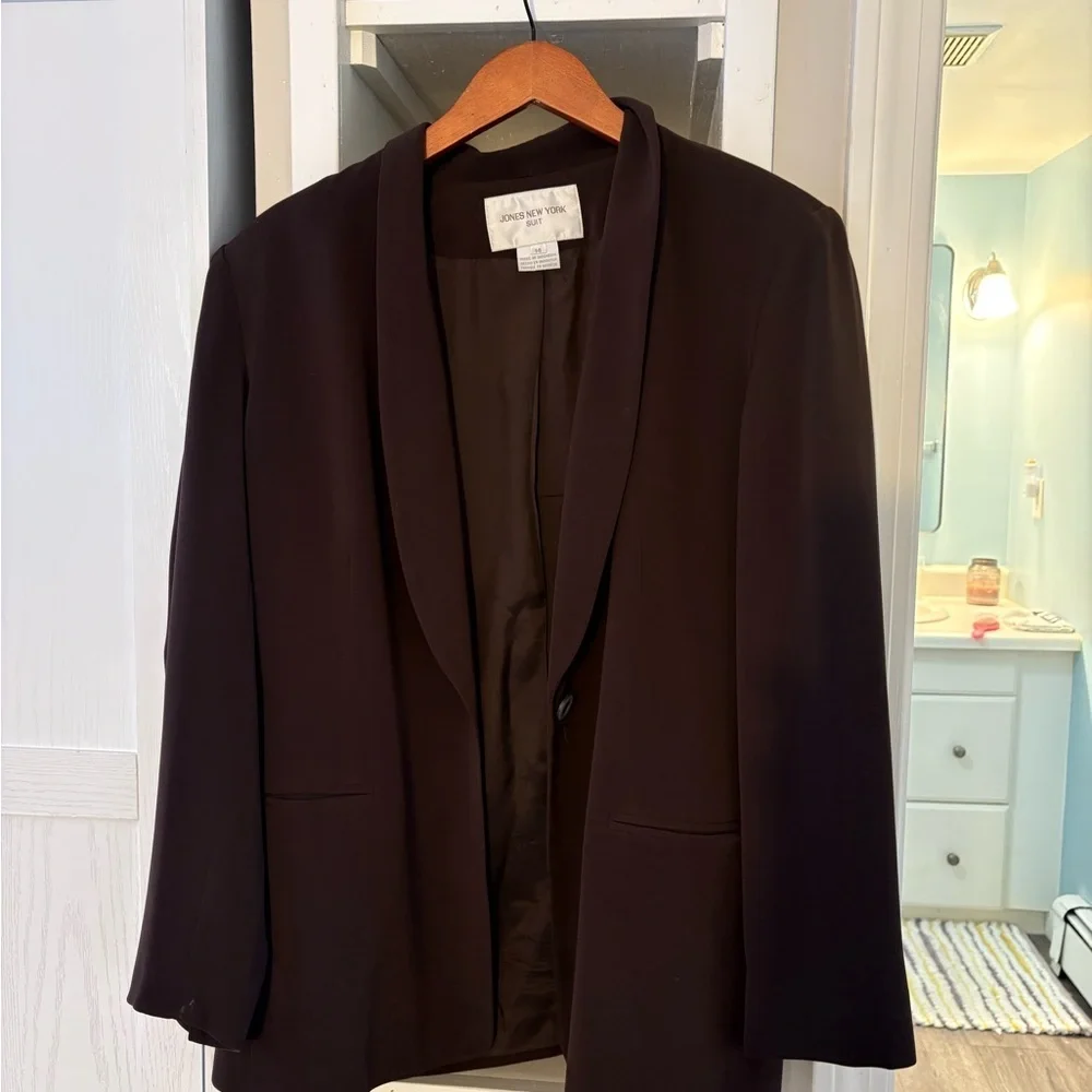 Jones New York Classic Black Blazer